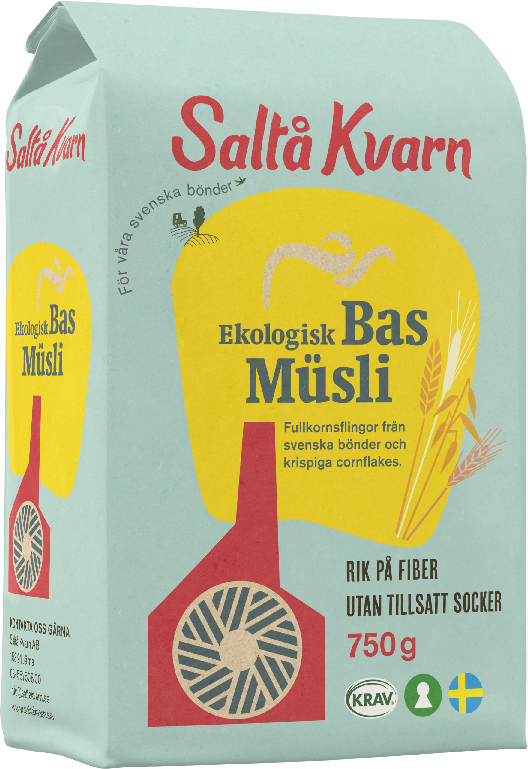 Basmüsli 5 kg - Saltå Kvarn